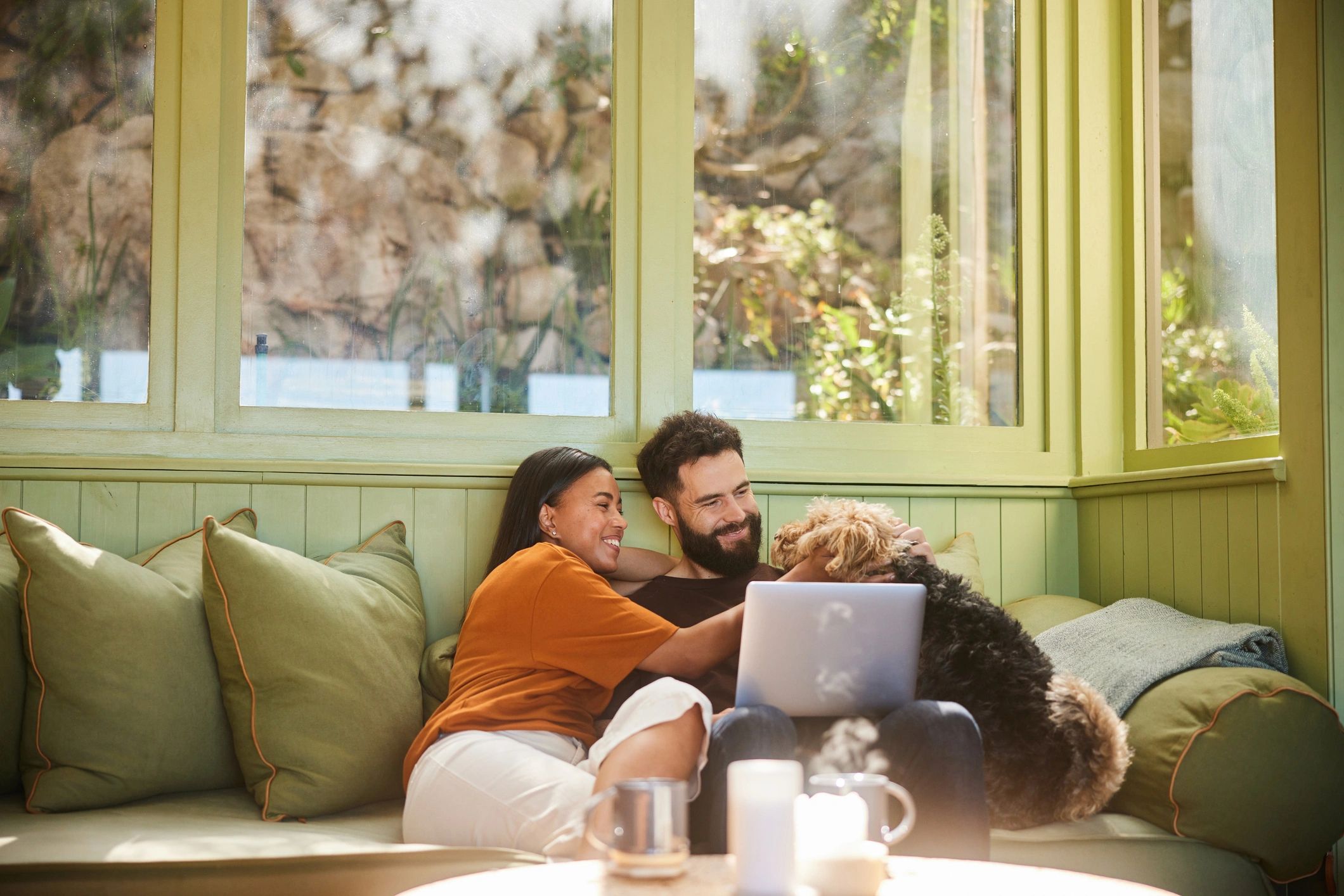 Editorial team collaborating on dog lifestyle content